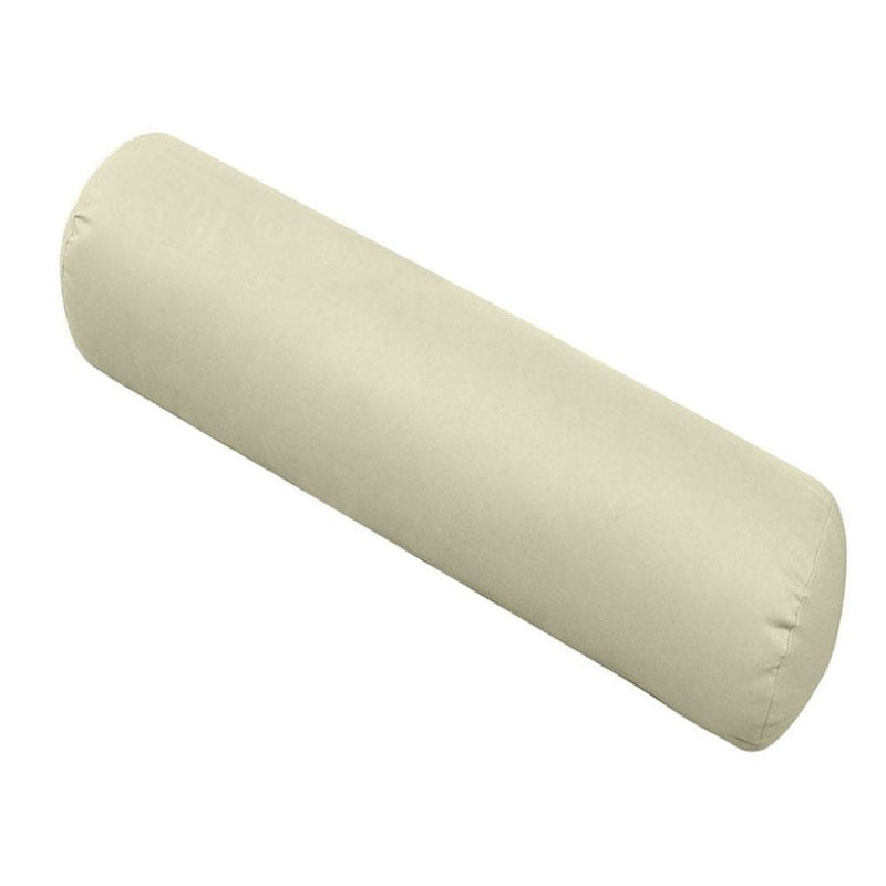 AD005 Knife Edge Large 26x6 Bolster Pillow Slip Cover Only