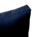 AD101 Knife Edge Large 26x30x6 Deep Seat Back Cushion Slip Cover Set