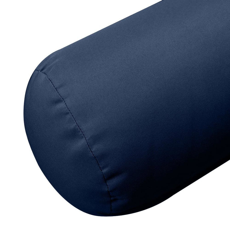 AD101 Knife Edge Medium 24x6 Bolster Pillow Slip Cover Only