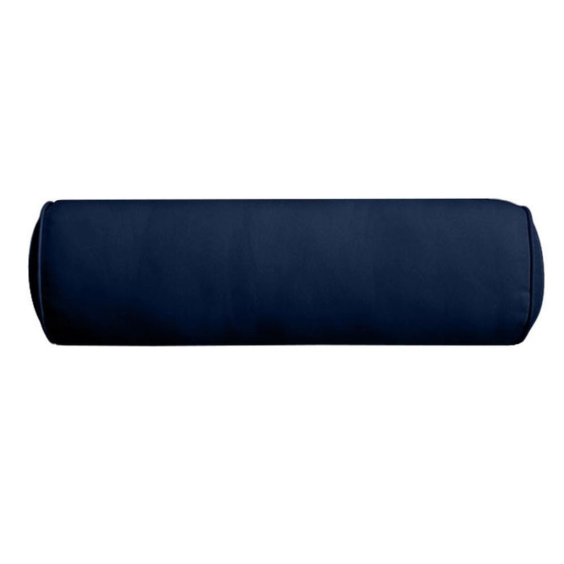 AD101 Pipe Trim Medium 24x26x6 Outdoor Deep Seat Back Rest Bolster Cushion Insert Slip Cover Set