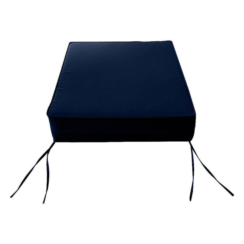 AD101 Pipe Trim Small Deep Seat + Back Slip Cover Only Outdoor Polyester 23x24x6