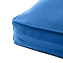 AD102 Pipe Trim Small 23x24x6 Deep Seat Back Cushion Slip Cover Set