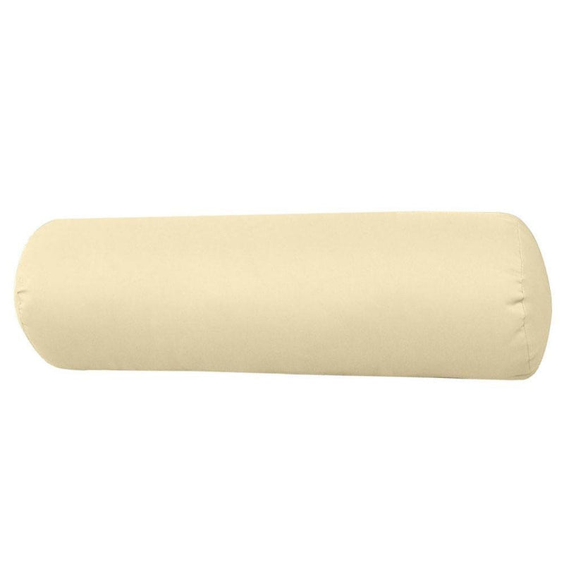 AD103 Knife Edge Large 26x30x6 Outdoor Deep Seat Back Rest Bolster Cushion Insert Slip Cover Set