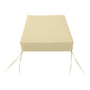 AD103 Knife Edge Small 23x24x6 Deep Seat Back Cushion Slip Cover Set