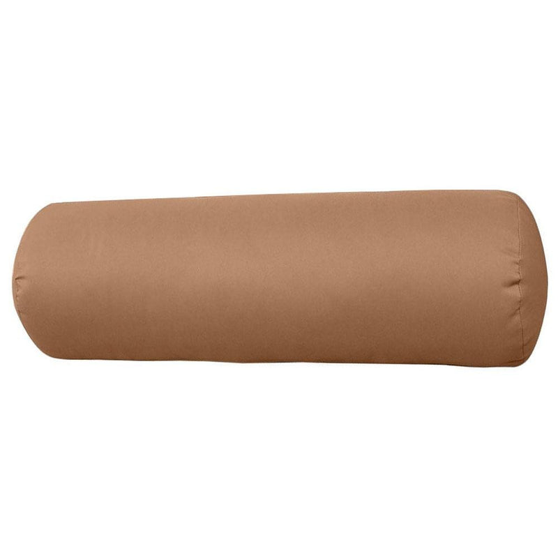 AD104 Knife Edge Large 26x30x6 Outdoor Deep Seat Back Rest Bolster Cushion Insert Slip Cover Set