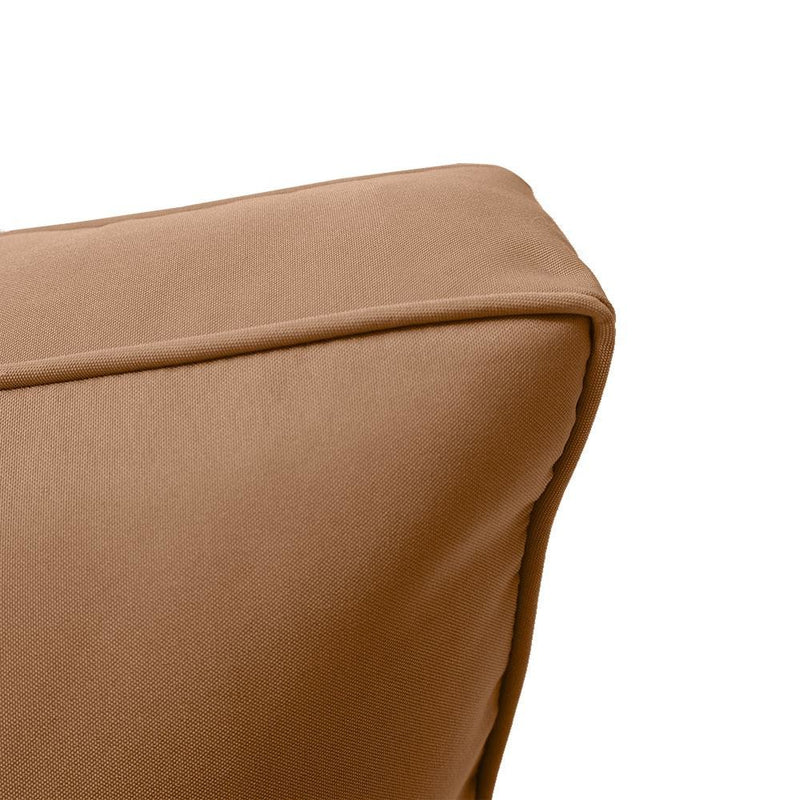 AD104 Pipe Trim Small Deep Seat + Back Slip Cover Only Outdoor Polyester 23x24x6