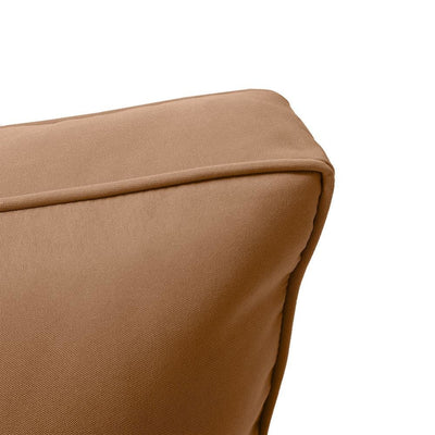 AD104 Piped Trim Large 26x30x6 Deep Seat + Back Slip Cover Only Outdoor Polyester