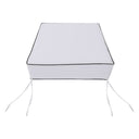 AD105 Contrast Piped Trim Medium 24x26x6 Deep Seat + Back Slip Cover Only Outdoor Polyester
