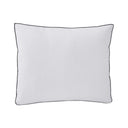 AD105 Contrast Piped Trim Medium 24x26x6 Deep Seat Back Cushion Slip Cover Set