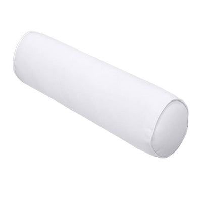 AD105 Piped Trim Medium 24x6 Bolster Pillow Slip Cover Only