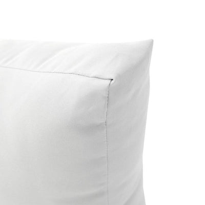 AD106 Knife Edge Large 26x30x6 Deep Seat Back Cushion Slip Cover Set