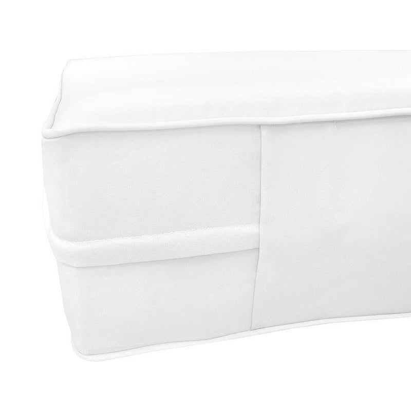AD106 Pipe Trim 8" Twin Size 75x39x8 Outdoor Daybed Fitted Sheet Slip Cover Only