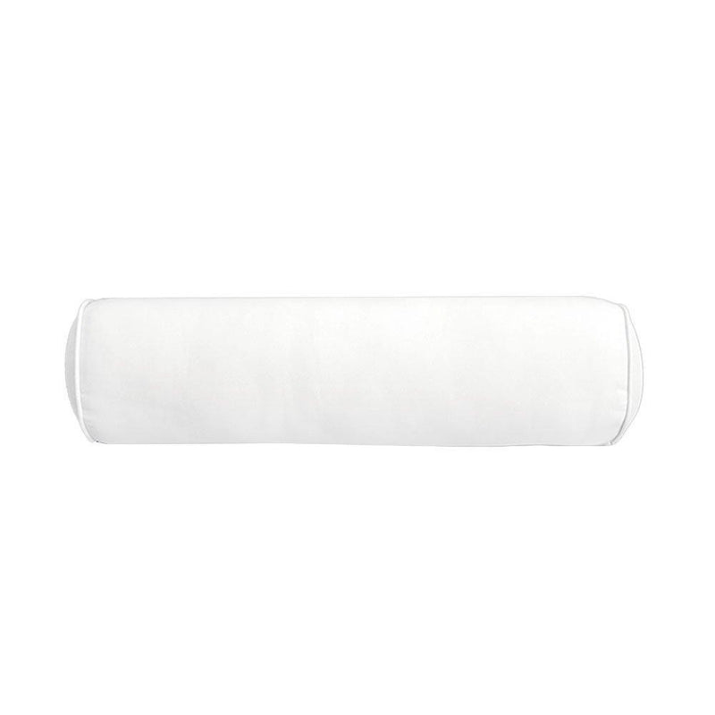 AD106 Pipe Trim Large 26x30x6 Outdoor Deep Seat Back Rest Bolster Cushion Insert Slip Cover Set