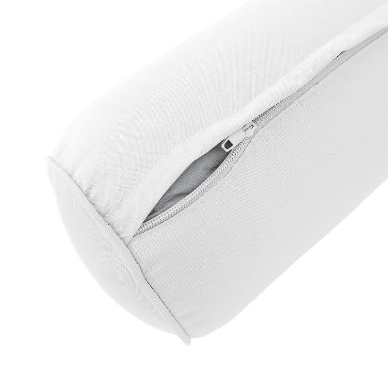 AD106 Pipe Trim Large 26x6 Outdoor Bolster Pillow Slip Cover Only