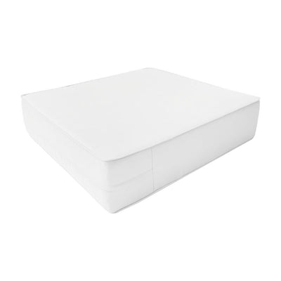 AD106 Pipe Trim Small 23x24x6 Deep Seat Back Cushion Slip Cover Set