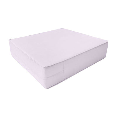 AD107 Pipe Trim Small 23x24x6 Deep Seat Back Cushion Slip Cover Set