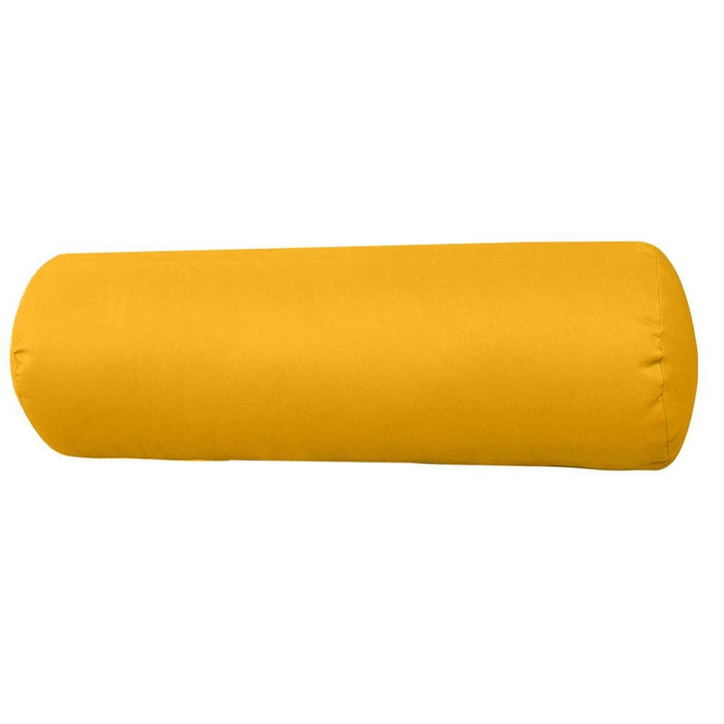 AD108 Knife Edge Large 26x30x6 Outdoor Deep Seat Back Rest Bolster Cushion Insert Slip Cover Set