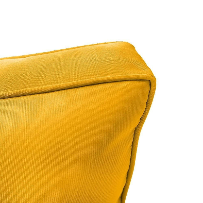 AD108 Pipe Trim Small 23x24x6 Deep Seat + Back Slip Cover Only Outdoor Polyester