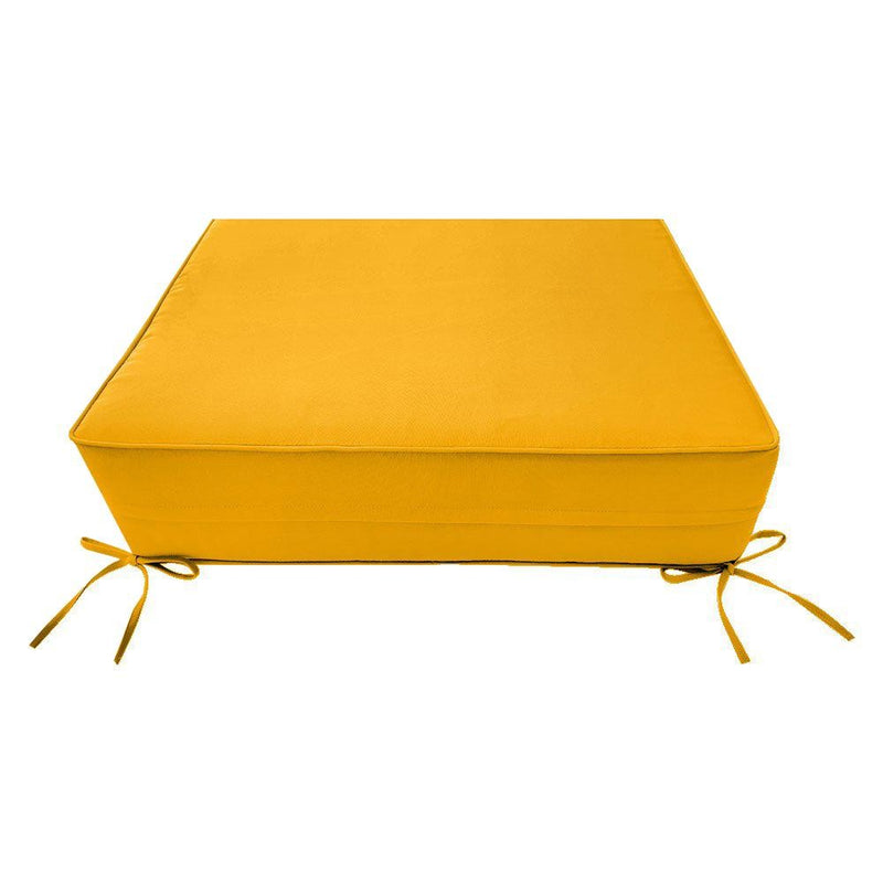 AD108 Pipe Trim Small 23x24x6 Deep Seat + Back Slip Cover Only Outdoor Polyester