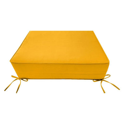 AD108 Piped Trim Medium 24x26x6 Deep Seat + Back Slip Cover Only Outdoor Polyester