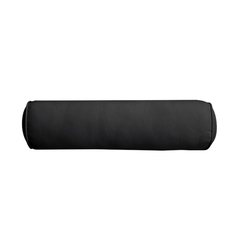 AD109 Pipe Trim Large 26x30x6 Outdoor Deep Seat Back Rest Bolster Cushion Insert Slip Cover Set