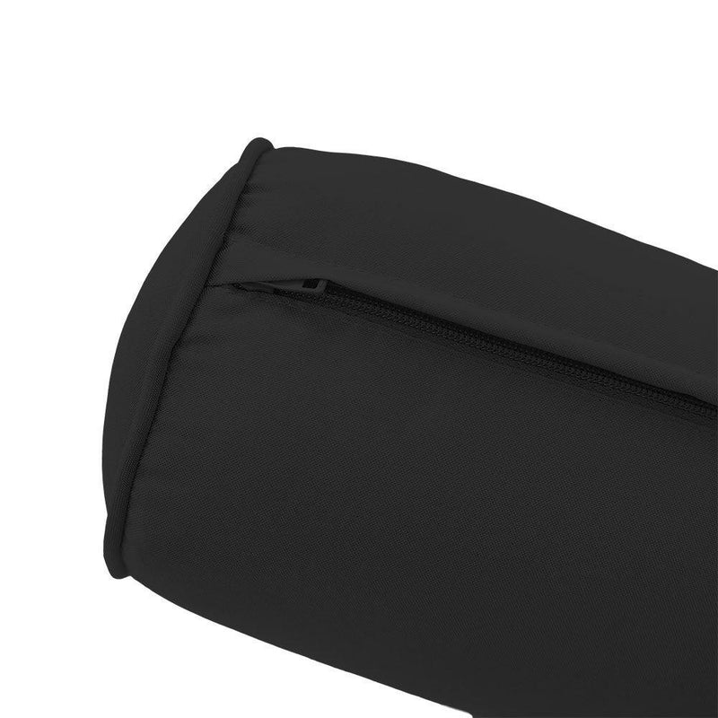AD109 Pipe Trim Large 26x6 Outdoor Bolster Pillow Slip Cover Only