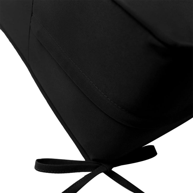 AD109 Pipe Trim Small 23x24x6 Deep Seat Back Cushion Slip Cover Set