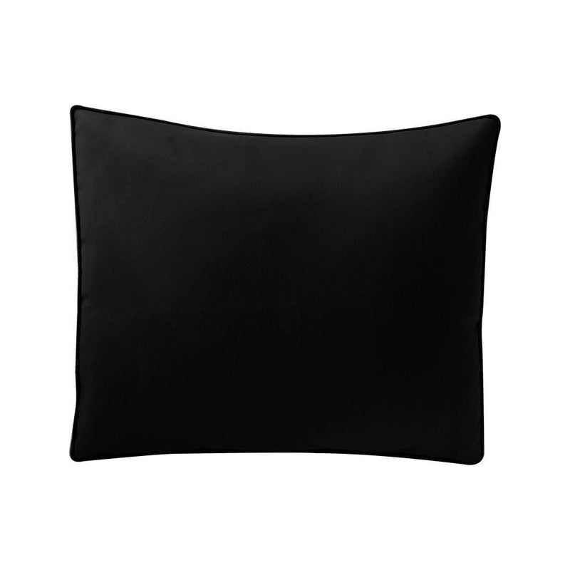 AD109 Pipe Trim Small 23x24x6 Deep Seat Back Cushion Slip Cover Set