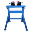 Adjustable 29"-43" Height 1100 lbs Cap Tube Pipe Roller Support Stand Welding Positioner Fits 1/2"-36" Pipe