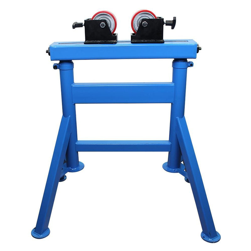 Adjustable 29"-43" Height 1100 lbs Cap Tube Pipe Roller Support Stand Welding Positioner Fits 1/2"-36" Pipe