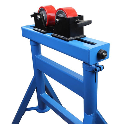 Adjustable 29"-43" Height 1100 lbs Cap Tube Pipe Roller Support Stand Welding Positioner Fits 1/2"-36" Pipe