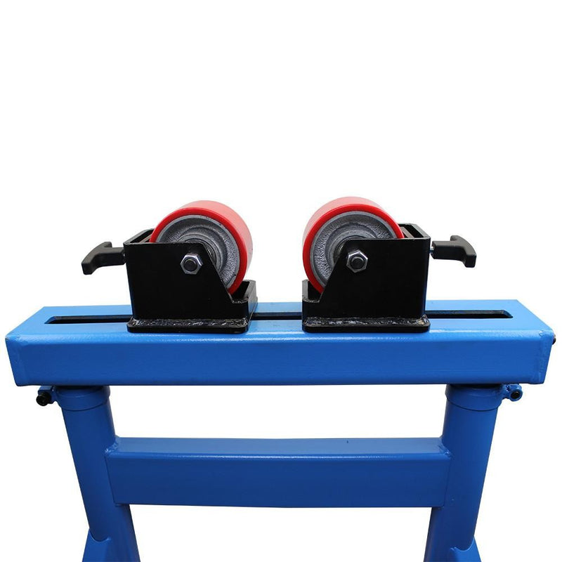 Adjustable 29"-43" Height 1100 lbs Cap Tube Pipe Roller Support Stand Welding Positioner Fits 1/2"-36" Pipe