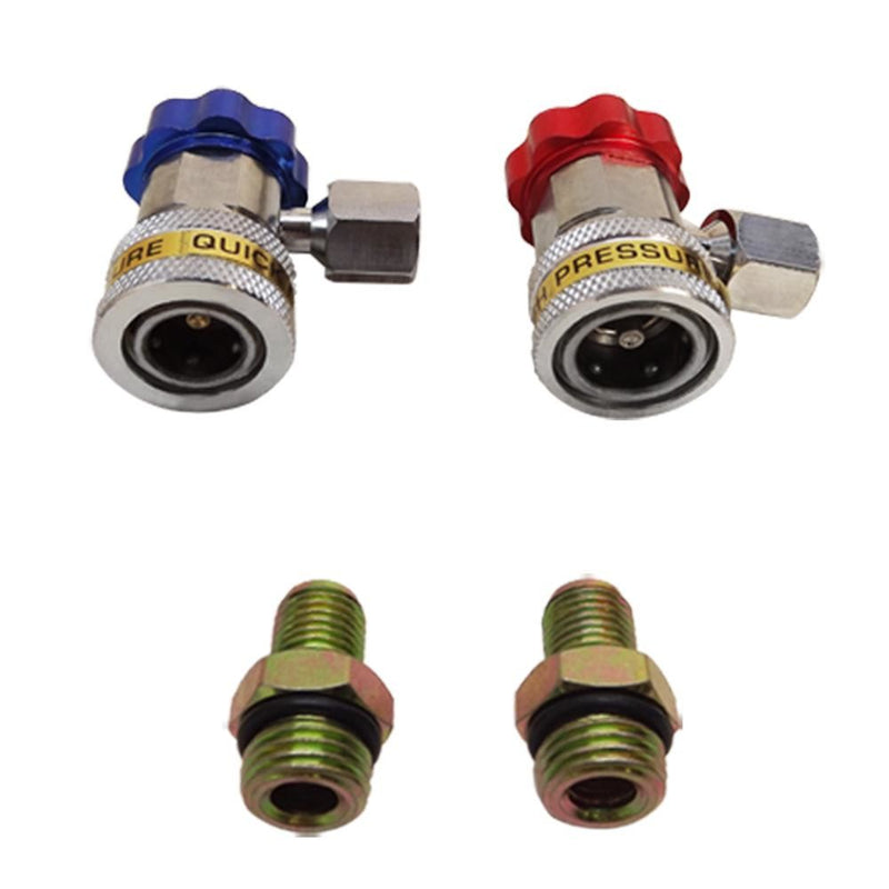 Adjustable Cool Gas Quick Joint AC Air Condition High Low Coupler Valve Core