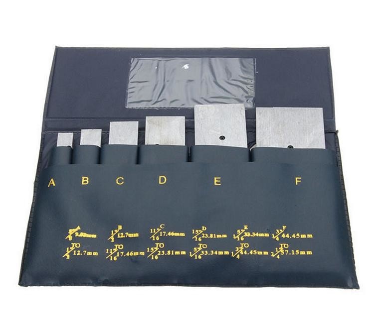 3/8" - 2-1/4" Adjustable Parallel Set Of 6 Pcs