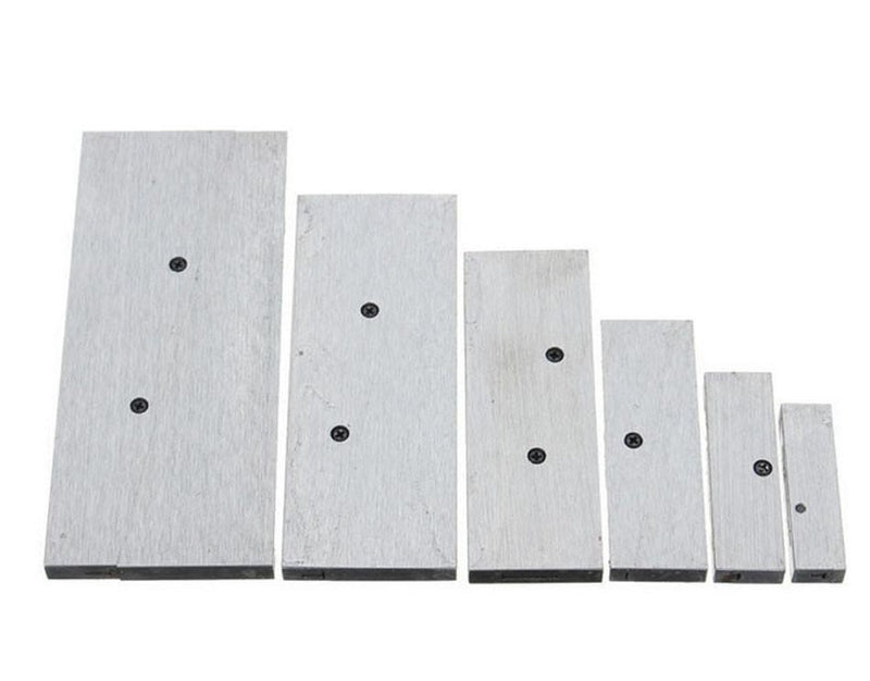 3/8" - 2-1/4" Adjustable Parallel Set Of 6 Pcs