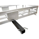 Lightweight Rustproof Aluminum Cargo Carrier Tray 2 Inch Hitch Mount