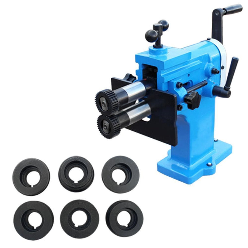 Bead Bender Bending Machine 8" Deep Depth Throat 18 Gauge 4 Roller Roll Die