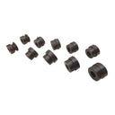 Bead Roller Rotary Machine Clamp Bench Vise Steel Sheet Metal Rolling 6 Dies Set