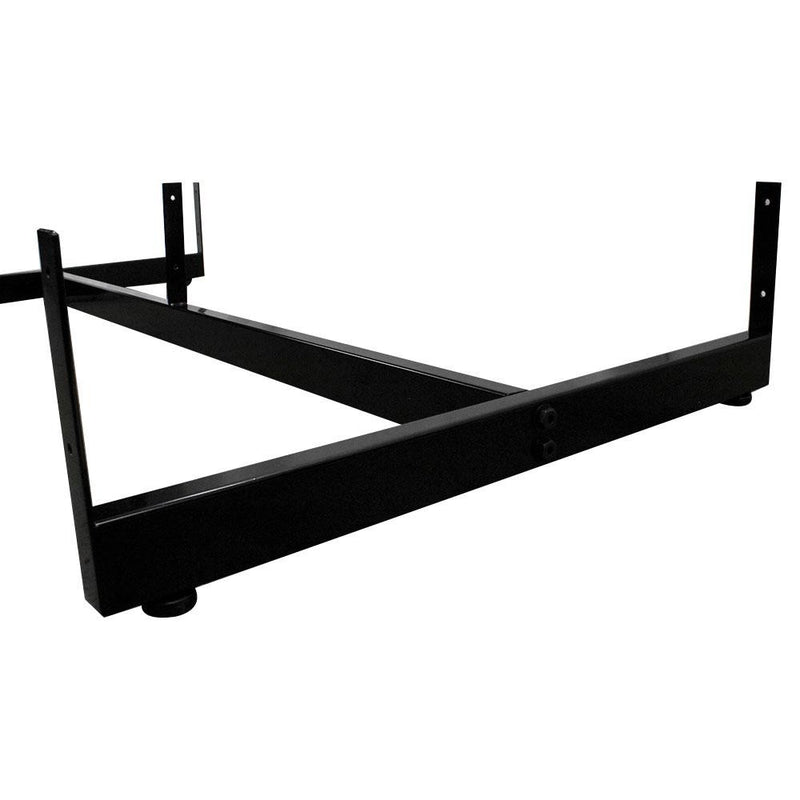 BLACK 50" x 25" Gondola Base Floor For Display Gridwall Panels Stand Retail Fixture