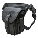 Black Cross Over Drop Leg Rig Magazine Mag Dump Utility Pouch Leg Pouch Carrier