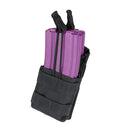 BLACK MOLLE PALS Modular Single Stack Bungee Open Top Magazine Mag Pouch