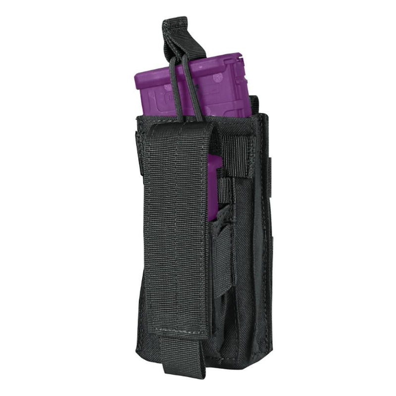 BLACK Molle Tactical .223 5.56mm Single Kangaroo Mag Pouch