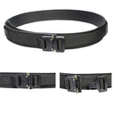 Tactical COBRA GUN BELT Heavy Duty Webbing - Medium Black