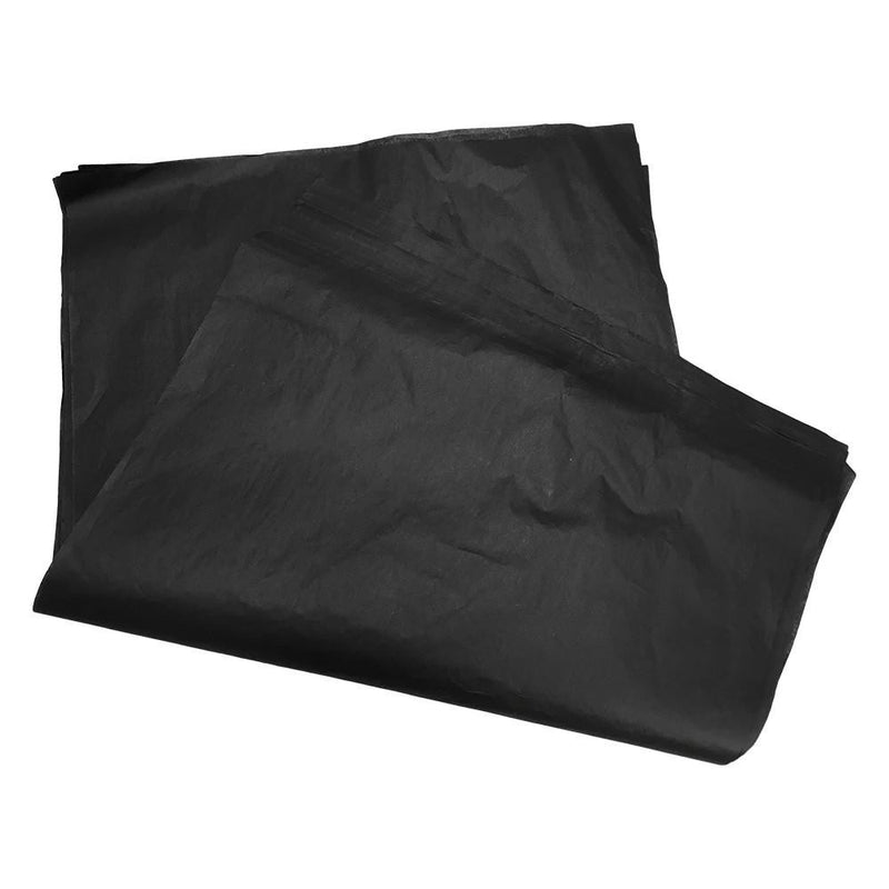 BLACK Tissue Paper 20" x 30" - 20 PC Gift Wrap Package Fill Cushioning Tissues