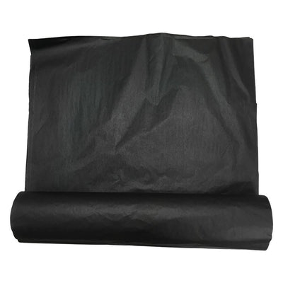 BLACK Tissue Paper 20" x 30" - 20 PC Gift Wrap Package Fill Cushioning Tissues