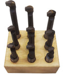 BORING BAR 9 PC x 3/8" Shank 50RC Bore C6 Carbide Tip *Free Shipping*