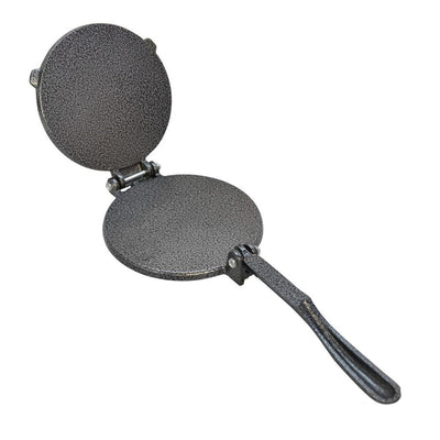 Cast Iron Tortilla Press 7.25" Fry Pan Flat Top Pataconera Cooking Quesadilla Iron Taco Maker