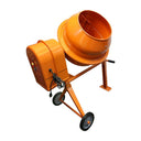 Cement Mixer 3-1/2 Cubic Ft Portable Stucco Mortar Concrete Steel Construction