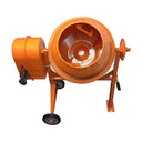 Cement Mixer 3-1/2 Cubic Ft Portable Stucco Mortar Concrete Steel Construction