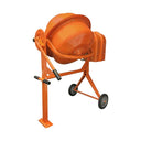Cement Mixer 3-1/2 Cubic Ft Portable Stucco Mortar Concrete Steel Construction